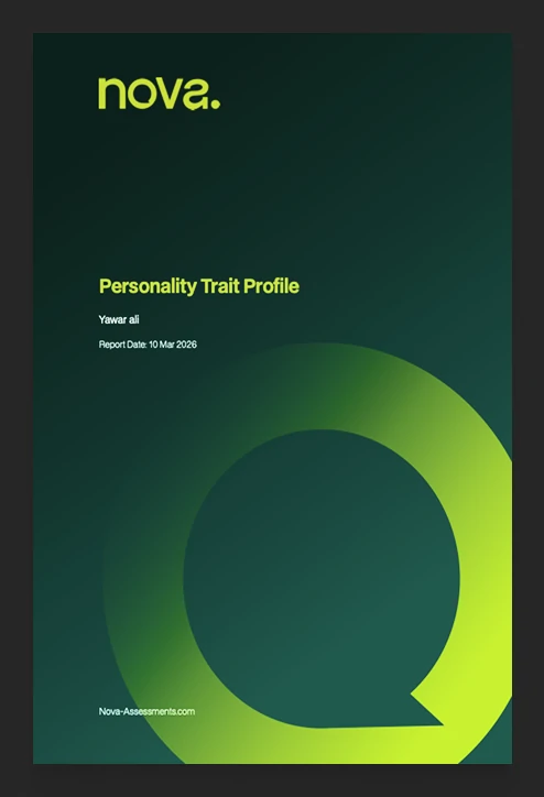Personality Trait Report